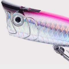 3 Pack Popper Fishing Lure Floating Topwater Bait 7.5cm 9cm for Bass Pike