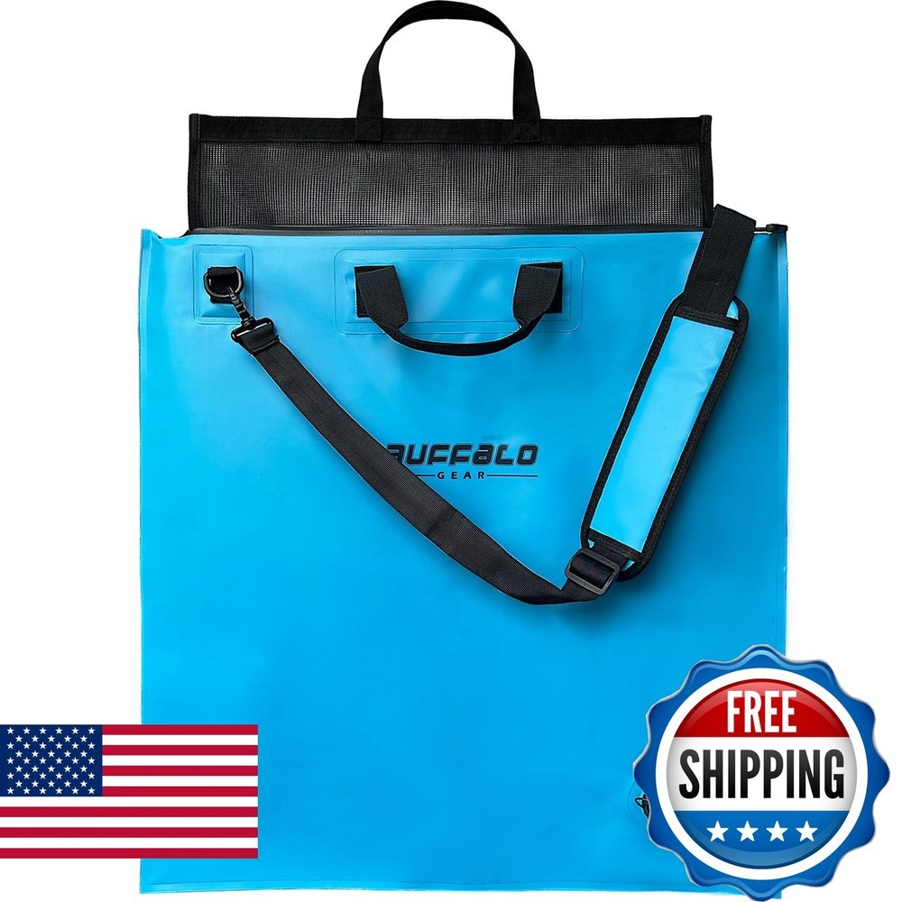 Buffalo Gear Fish Tournament Weigh In Bag Removable Mesh Insert,24x25in Heavy