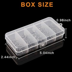 Durable 3 Way Swivels Fishing Kit 120pcs – Perfect for Freshwater & Saltwater