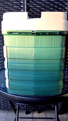 Vintage Plano 758-A Large 4-Drawer Tackle Box Storage Organizer USA Made