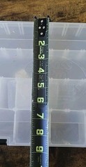 Bass Pro Shops- #991847- Plastic Lure Storage Case- Nice !! W/ Tabs 14″x9″