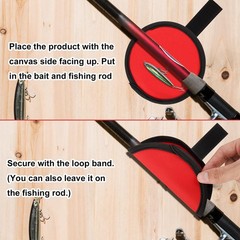 6pcs Fishing Lure Covers, 3.94 Inch Fishing Hook Covers Fish Pole Sleeve Fish…