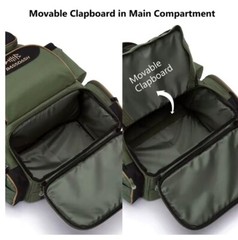 Fishing Bag Tackle Backpack Lightweight Tactical Tackle Box Multifunctional UK