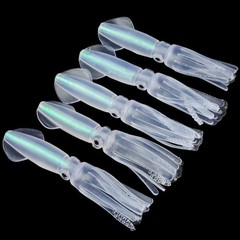 Artificial for OCTOPUS Squid Lure Soft Silicone Bait for Sea Fishing Boat Use