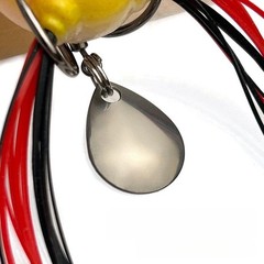 Spinner Equipped Lure 5g with Soft Silicone Body and Strong Hook Penetration