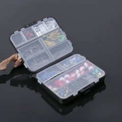239pcs Fishing Accessories Kit Including Fishing Tackle Box Fishing Hooks Sinker