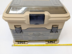 Flambeau Tackle Box Loaded Vintage Trout Lures Rooster Tail Mepps Acme Tools
