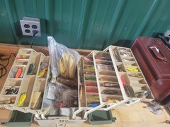 Plano 3-Tray Tackle Box Loaded with Fishing Lures, Tackle & Accessories