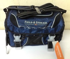 Fisherman Angler Fishing Tackle Lures Carry Bag w/ 3-3700 Utility StowAway Boxes
