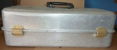 Vintage Used Aluminum UMCO 175A Tackle Box 3 Trays
