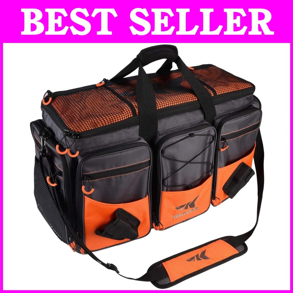 Saltwater Resistant Fishing Gear Bag“