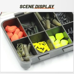 Fishing Lures Baits Hook Storage Container Tackle Box Fishing Accessory Case