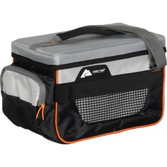 Ozark Trail 3600 Tackle Bag with 4 Trays, Gray, Polyester