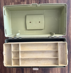 Vintage 1970’s Plano Molding Co. PLANO 6300 N Tackle Box – 3 Tray – Made in USA