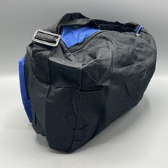 BASS Member Blue & Black Soft Side Tackle Zip Up Bag Embroidered Logo B.A.S.S.