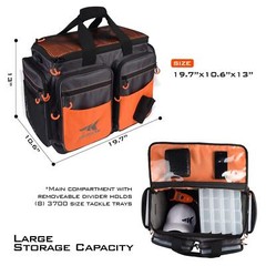 KastKing Fishing Tackle Bags Large Storage Bags for Saltwater & Freshwater US