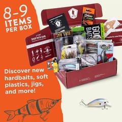 60-Piece Mystery Tackle Box | Ultimate Kit for Bass, Trout, & Catfish Anglers