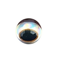 300pcs 3/4/5/6mm Snake Pupil Red 3D Holographic Fishing Lure Eyes Fly Tying&DIY