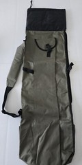 Fishing Rod Bag Canvas Backpack 5 Pole Holder Carrier Duffle Camping Hiking