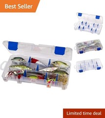 3003 Tuff Tainer Compact Tackle Box with 18 Compartments & 9 Zerust Dividers