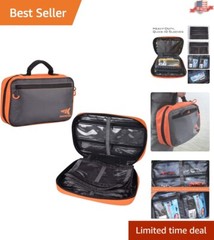Functional Fishing Gear Bag with Self-Healing Zippers – Easy Access Design