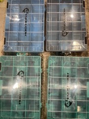 4X Evolution Outdoors Drift Series Colored 3600 Fishing Tackle Box Bait Tray