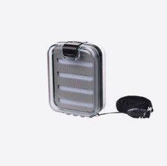 1 PC Rudder Fly Box Fly Fishing Double Sides Single Pocket Silicon Foam