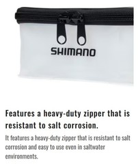 Shimano BK-093Z System Case Washable Size 2XL 35x20x27 cm Clear White (4200)
