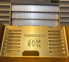 Megabass Ito Engineering Asylum Gold Aluminum Tackle Box Japan Limited