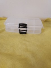Plano 344922 Small Dual Sided Tackle Box Premium Tackle Storage Clear Adjust