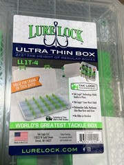 Lot Of 3 Lure Lock Sticky Gel Bottom Tackle Box Utility Boxes