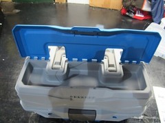 Flambeau 6382TB 2-Tray Classic Tray Tackle Box Blue/Gray