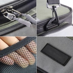 Fishing Tackle Bag Multipockets Fishing Gear Storage Bag Large Capacity Pouches