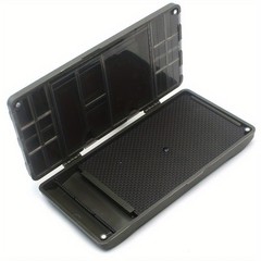 1pc Rigtrip Multi-compartment Carp Fishing Tackle Box – Durable Abs, Secure Magn