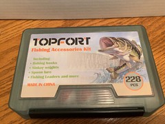 Really Cool TOPFORT 228 Ppcs Fishing Accessories Kit
