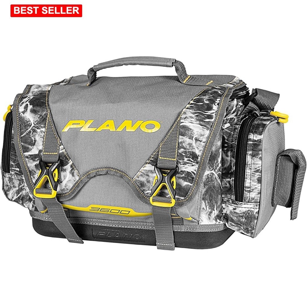 Tackle Bag 3600 Capacity Mossy Oak Camo Rugged Nylon Waterproof Storage