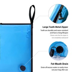 Buffalo Gear Insulated Fish Cooler Bag 40x18in 48x18in Leakproof Fish Kill Bag P
