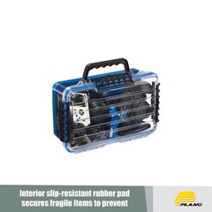 Plano Guide Series 3700 Field Box Waterproof Case, Blue, Large