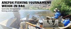 ARCFOX Fish Tournament Weigh in Bag Fishing Bag Waterproof Leakproof Drain Mesh