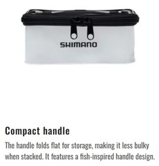 Shimano BK-093Z System Case Washable Size 2XL 35x20x27 cm Clear White (4200)