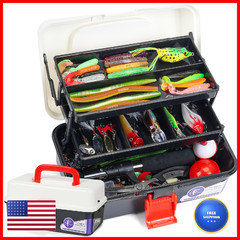 Tcmby 3 Layers Tackle Tackle Included 321Pcs Fishing Lures Kit Contains Pliers