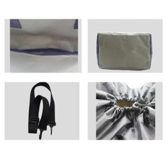 Breathable Fishing Wader Bag Density Oxford Cloth 32x23x40cm