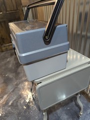 Plano Vintage Tackle Box Grey Top Access See Thru Hatch 3 Trays Loaded Lures