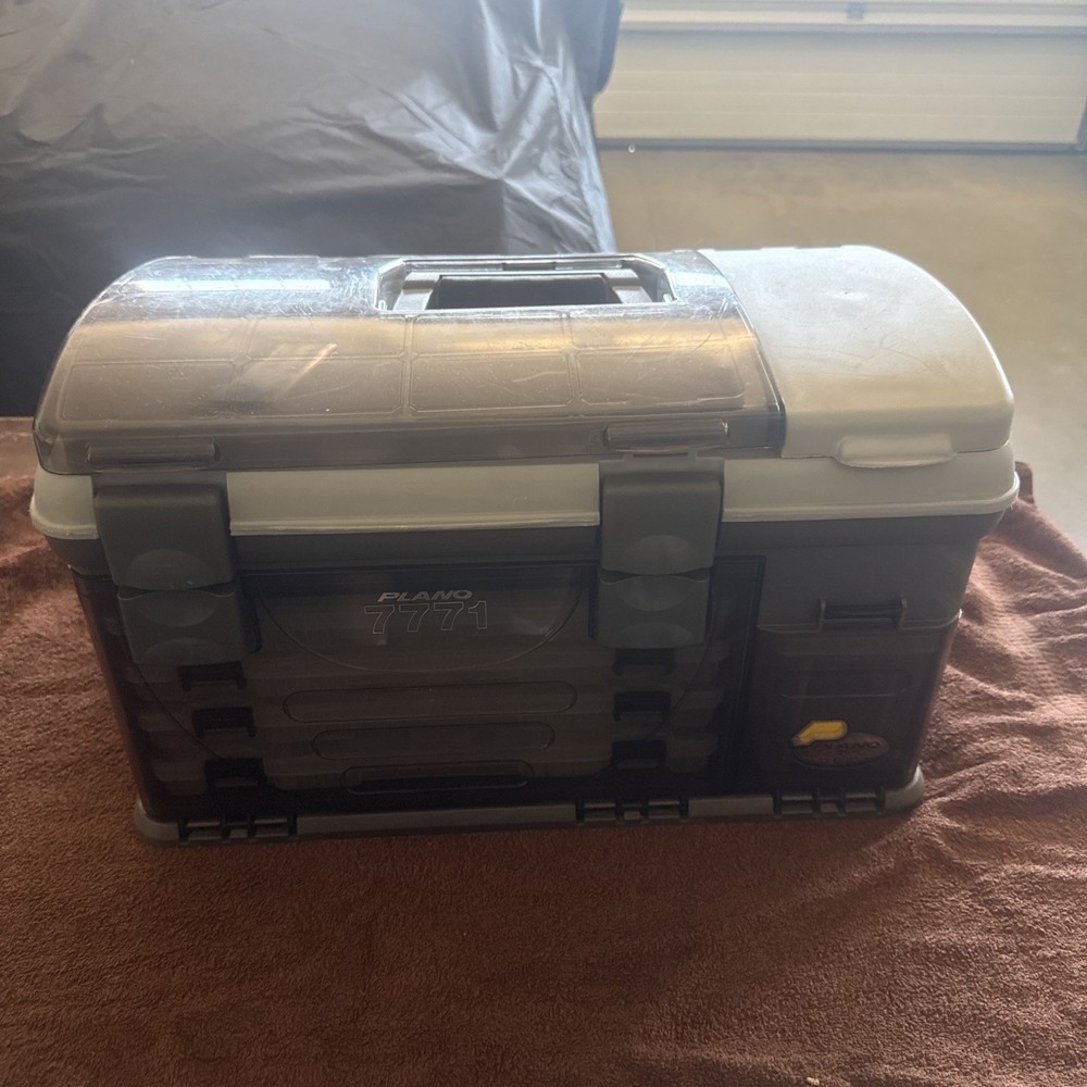 Plano 7771 Guide Series Tackle Box Portable Tool Box With Utility Boxes