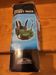 Fieldline Angler’s Fishing Chest Pack, Olive Green