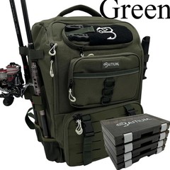 Baitium Fishing Backpack, Tackle Bag With Rod Holders, 40L Capacity