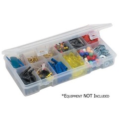 6-12 Adjustable Compartments Small Utility Box Fishing W/ Transparent Stowaway