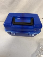 88pc South Bend Beginner Tackle Box Set Blue For Age 13+