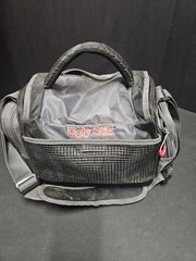 Ugly Stik Fishing Bag 2 Tone Grey Hard Bottom Shoulder strap