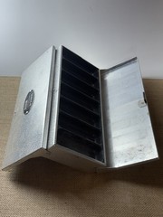Vintage Umco Corporation Model B-10, 2 Sided Aluminum Terminal Tackle Box